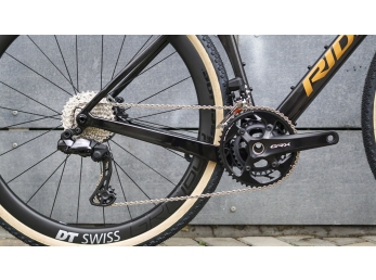 Ridley ASTR RS Shimano GRX Di2 2x12 UD Carbon + Silver + Bronze Gold