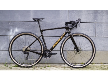 Ridley ASTR SHIMANO GRX 620 2x12,Black Metallic + Bronze Gold