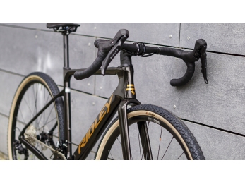 Ridley ASTR SHIMANO GRX 620 2x12,Black Metallic + Bronze Gold  S 54cm