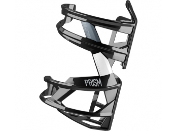 Košík ELITE PRISM LEFT černý lesklý/bílý
