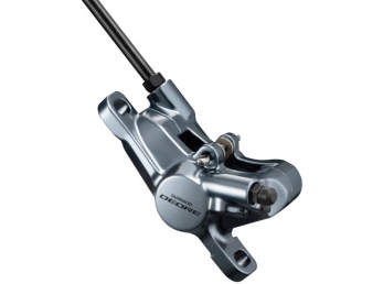 SHIMANO brzda+třmen DEORE BR-M6000 př/zad hydraul polymer stříbrná