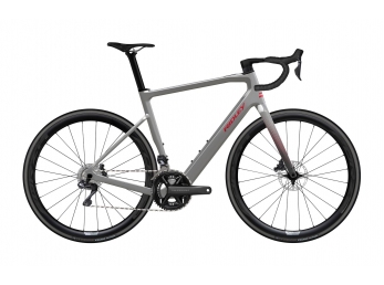 Ridley E-Grifn Shimano Ultegra Di2 Battleship Grey + Candy Red Metallic