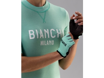 Bianchi letní dres - Lifestyle Gravel - celeste