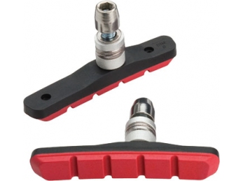 Brzdové špalky JAGWIRE Comp MTB závit RED