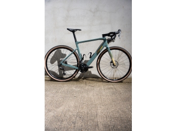 Ridley E-Grifn Shimano 105 Di2 Green Smoke + Yellow