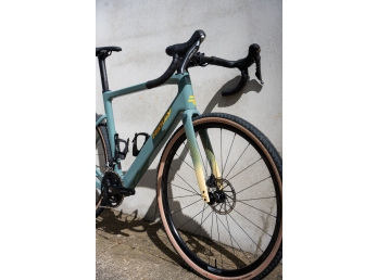 Ridley E-Grifn Shimano 105 Di2 Green Smoke + Yellow