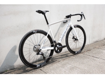 Ridley FALCN Shimano 105, Pearl White + Silver + Black