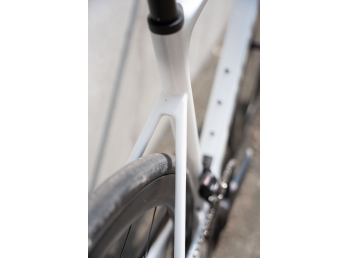Ridley FALCN Shimano 105, Pearl White + Silver + Black