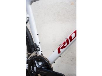 Ridley Grifn RS Shimano GRX Di2 2x12 Battleship Grey + Candy Red Metallic