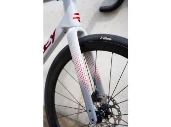 Ridley Grifn RS Shimano GRX Di2 2x12 Battleship Grey + Candy Red Metallic