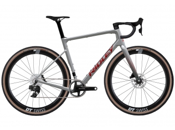 Ridley Grifn RS Sram RED XLPR 1x13 Battleship Grey + Candy Red Metallic