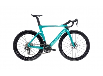 Bianchi Oltre RC Disc Metallic Celeste / CK16 – full GLOSSY SRAM RED + WATT  2025