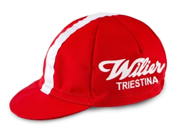 Čepička WILIER,Vintage červená