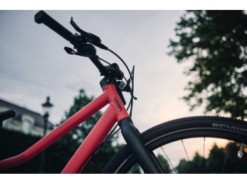 Dětské kolo WOOM EXPLORE 6 26" - RED