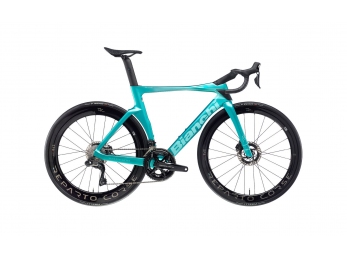 Bianchi Oltre RC Disc Metallic Celeste / CK16 – full GLOSSY Dura Ace + WATT 2025