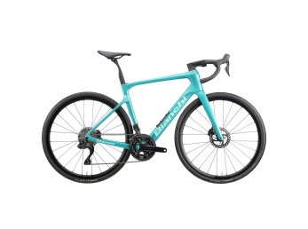 Bianchi INFINITO SHIMANO 105 Di2 12s Metallic Celeste – CK16 Full Satin