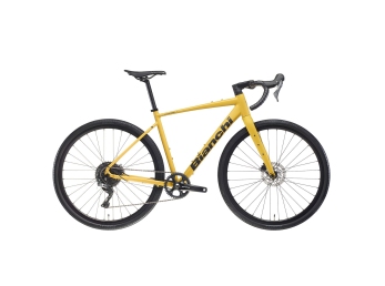 Bianchi VIA NIRONE 7 GRX600 11SP Yelow Matt Graphite Glossy 2026