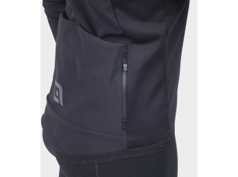 Zimní cyklistická bunda ALÉ pánská R-EV1 URAGANO Black - Velikost L