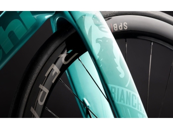 Bianchi Aquila RC rámová sada Metallic Celeste Black 2026