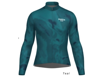 BIANCHI dres zimní CLASS modrá TEAL