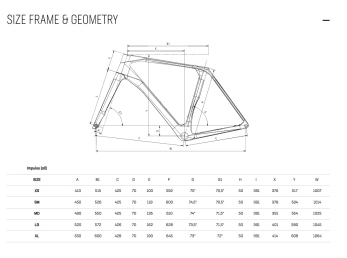 Bianchi Impulso COMP Shimano GRX 610 DISC 2X12S CELESTE Metallic Camo 2026