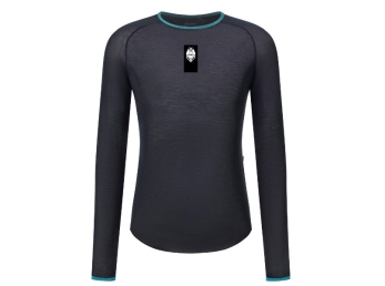 BIANCHI tričko dlouhé podvlíkací CORE - černá