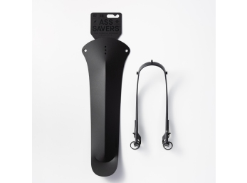 Blatník zadní AssSavers - Win Wing GRAVEL + MTB,  STEALTH, celý černý