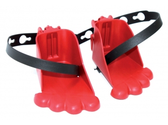 Botičky pro přední sedačky BELLELLI, červené