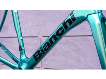 Bianchi Impulso RC - Officina Bianchi rámová sada MD Chromo Celeste