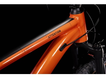 CUBE Attention Burnt Orange´n´black 20" 2022