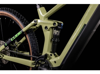 CUBE Reaction Hybrid 140 HPC SL 750 green´n´flashgreen 18" 2022