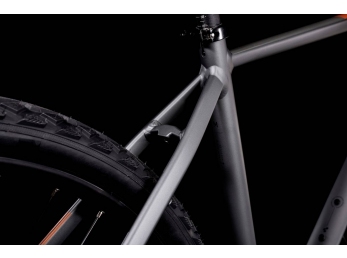 CUBE Nature SL Flashgrey´n´orange 46cm trapeze 2022