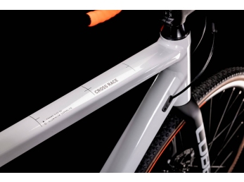 CUBE Cross Race grey´n´orange 56cm 2022