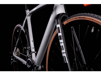 CUBE Cross Race grey´n´orange 56cm 2022
