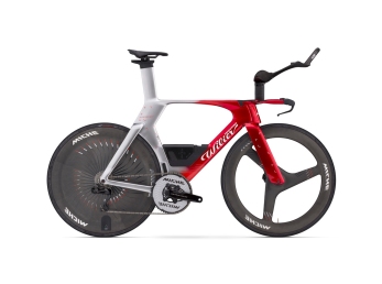 Wilier Supersonica SLR SHIMANO DURA-ACE Di2 R9270 2x12S TRIATHLON + PW Silver Red