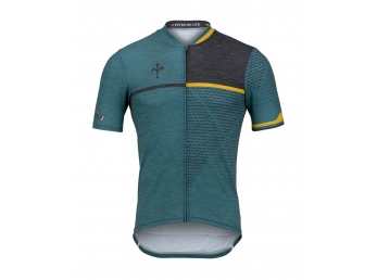 dres WILIER BRAVE krátký rukáv, zelený