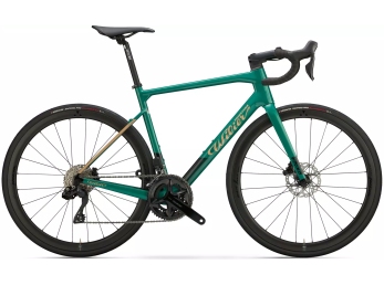 Wilier GARDA Shimano 105 Di2 +Miche SWR 40 Carbon green gold