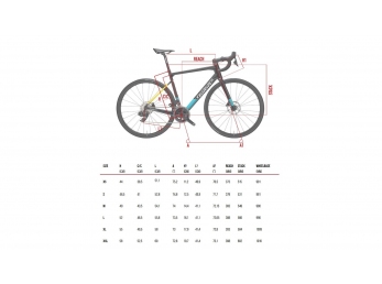 rámová sada Wilier  GARDA Disc+STEMMA S+BARRA S Astana