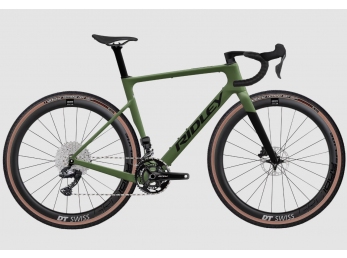 Ridley ASTR RS Shimano GRX Di2 2x12 Crocodile Green + UD Carbon