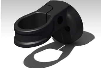 Držák pevný na aerosedlovku pro GARMIN Varia Radar na Bianchi Infinito