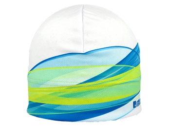 Čepice RITUALL jaro/léto VLNA bílá/modrá, velikost L