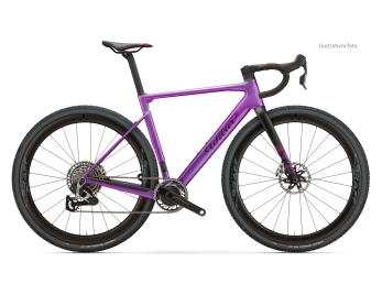 Wilier RAVE SLR+GRX Di2 2x12+GRAFF purple black XL