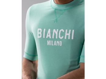 Bianchi letní dres - Lifestyle Gravel - celeste