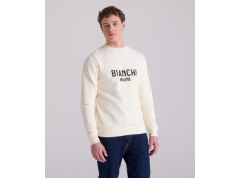 mikina Bianchi Milano Fan - krémová