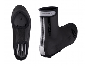 Návleky treter FORCE PU DRY ROAD, černé S