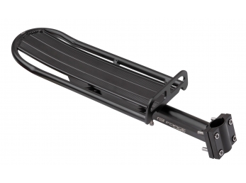 Nosič FORCE CARRY na sedlovku hliníkový, černý