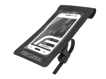 Obal na mobil FORCE DIVE vodotěsný, černý