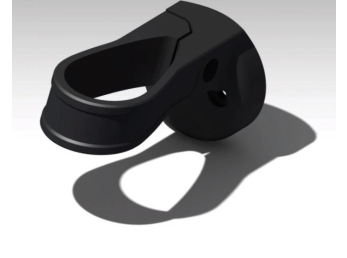 Držák pevný na aerosedlovku pro GARMIN Varia Radar na Bianchi Oltre XR4