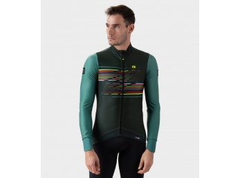 Zateplený cyklistický dres ALÉ pánský LOGO PR-S - Velikost L