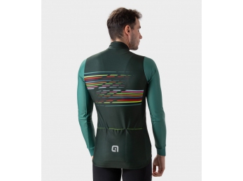 Zateplený cyklistický dres ALÉ pánský LOGO PR-S - Velikost L